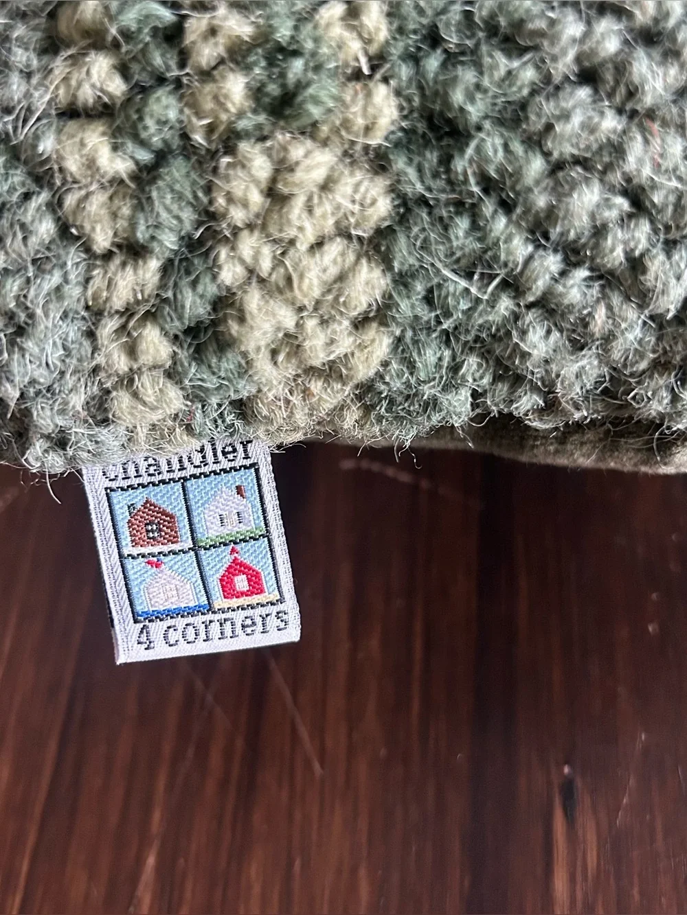 Chandler 4 Corners Hooked Wool Sunflower 162 Lumbar Pillow Laura Megroz Lumba